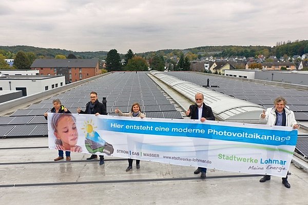 Stadtwerke Lohmar bauen Solaranlage für Kümpel  (Foto: Stadtwerke Lohmar)