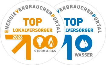 Siegel TOP Lokalversorger Strom / Gas / Wasser 2026
