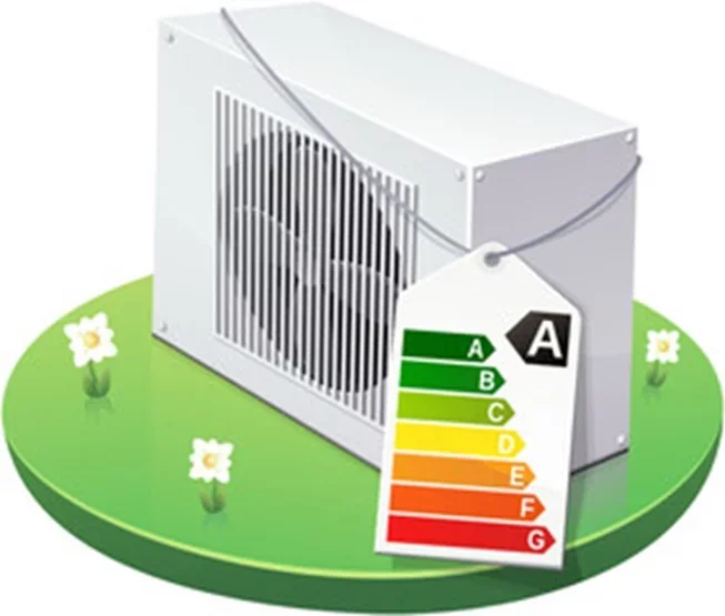 WärmeKomfort Wärmepumpe mit Energielabel