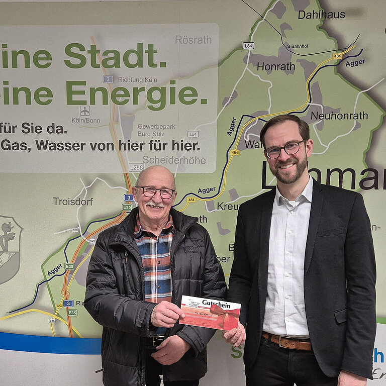 Große Freude über vierten E-Bike-Gutschein der Stadtwerke Lohmar