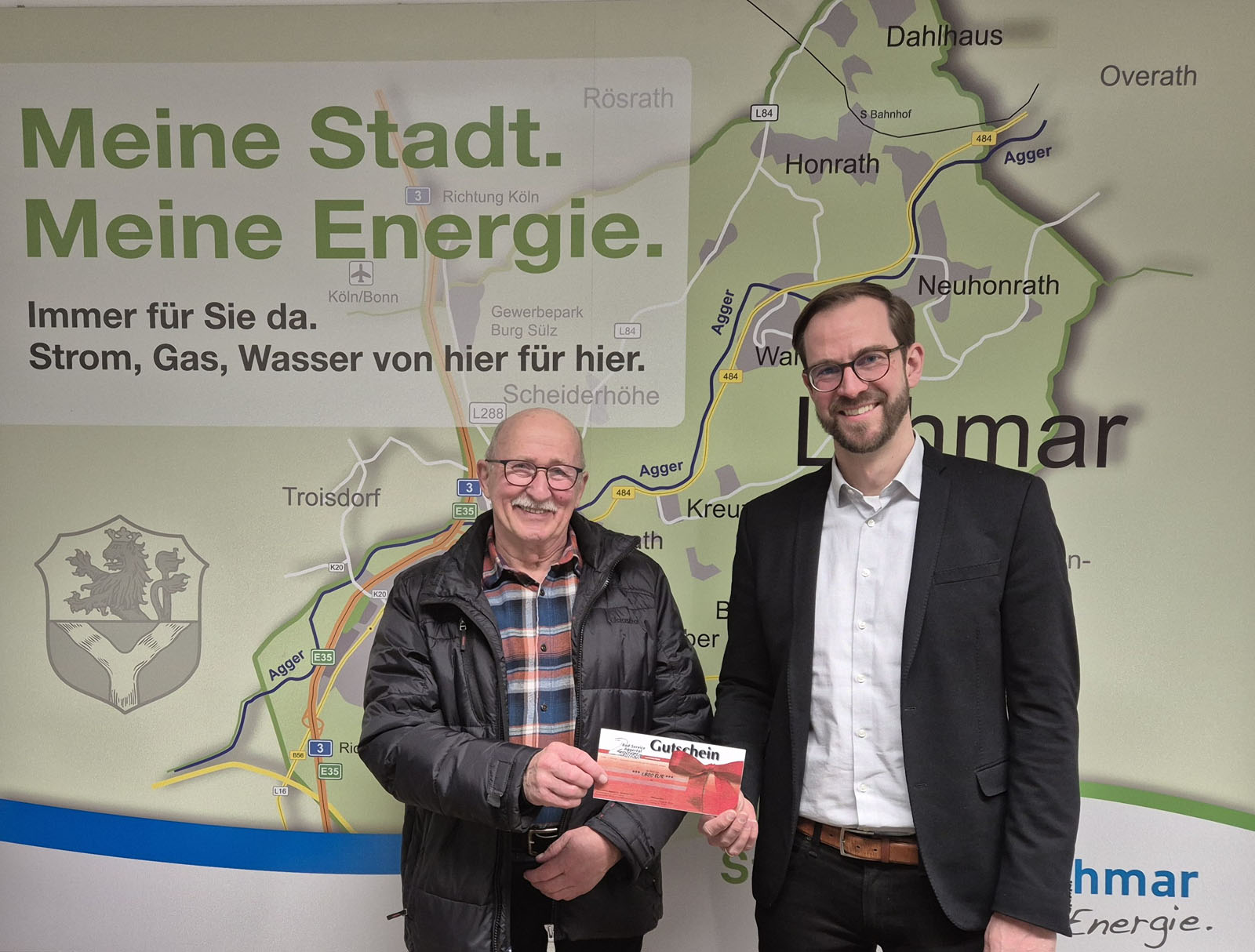 Große Freude über vierten E-Bike-Gutschein der Stadtwerke Lohmar